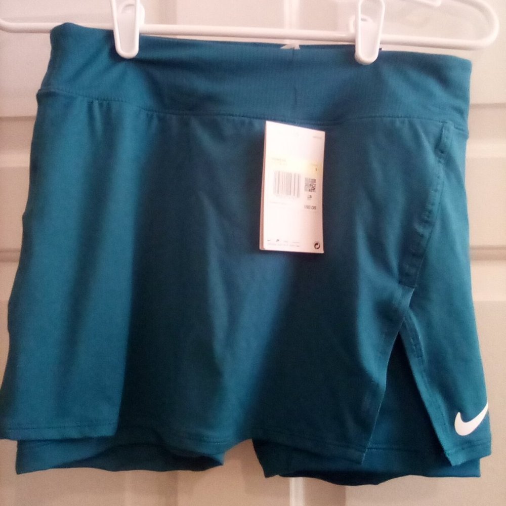 nwt nike tennis court victory skirt